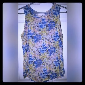 Spring Floral Sheer Tank (Small)